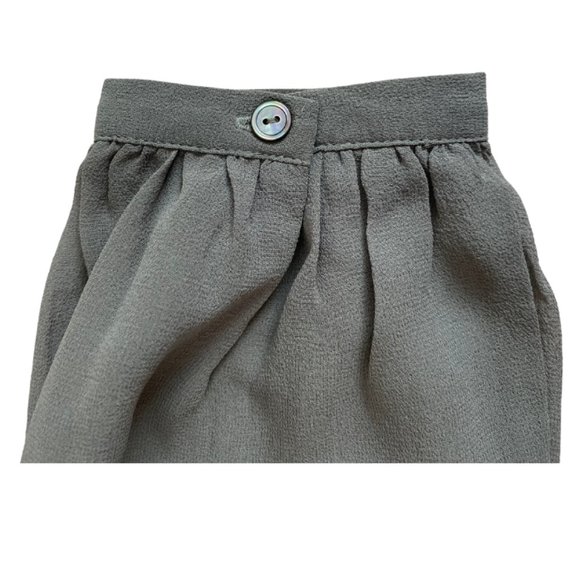 Velvet Grey Cashmere And Silk Sleeve Blouse - Picture 4 of 8